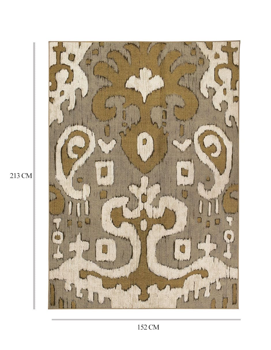 Tapete Decorativo Lavable Ocre Ikat