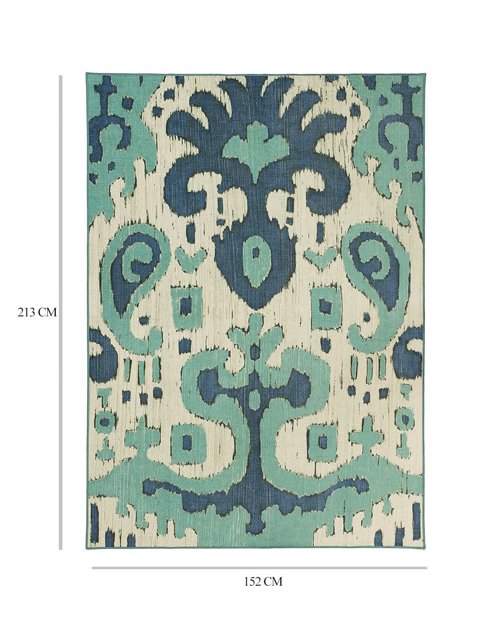 Tapete Decorativo Lavable Ocre Ikat