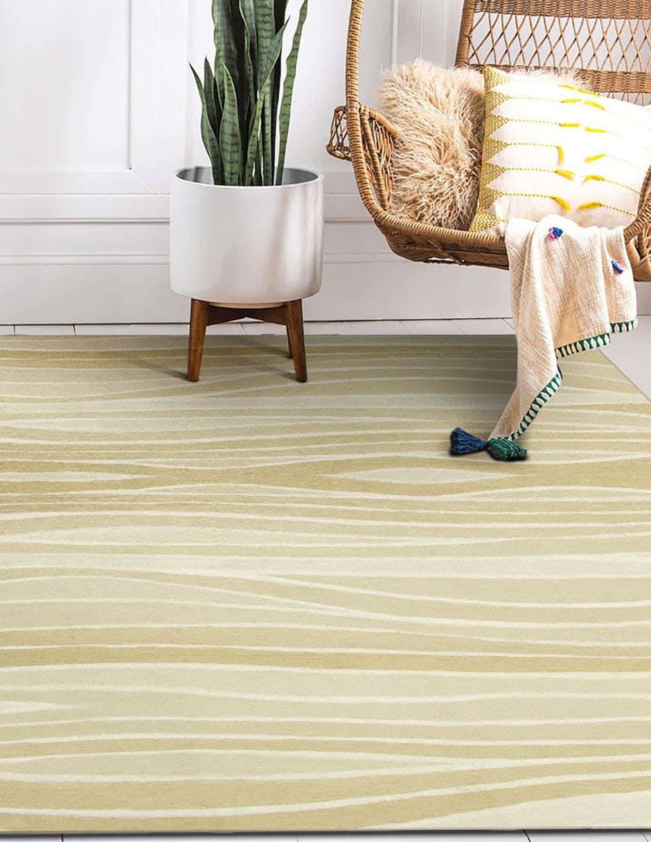 Tapete Decorativo Lavable Olas Natural