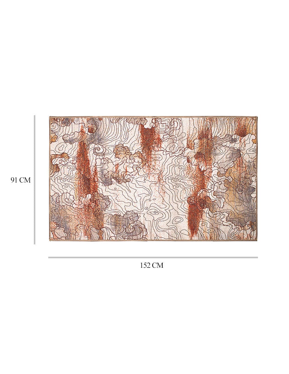 Tapete Decorativo Lavable Viena Abstracta Natural