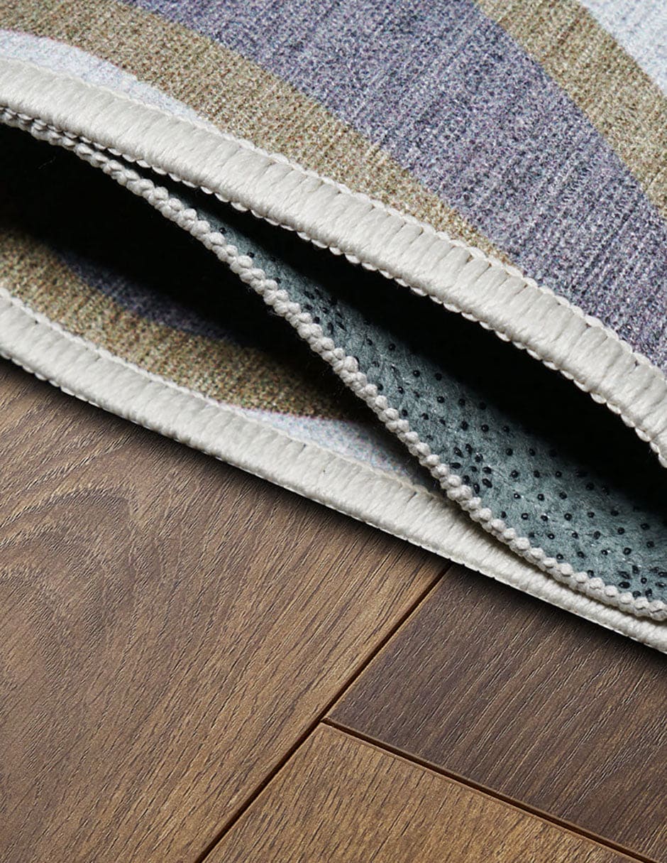 Tapete Decorativo Lavable Kyoa Gris Oliva