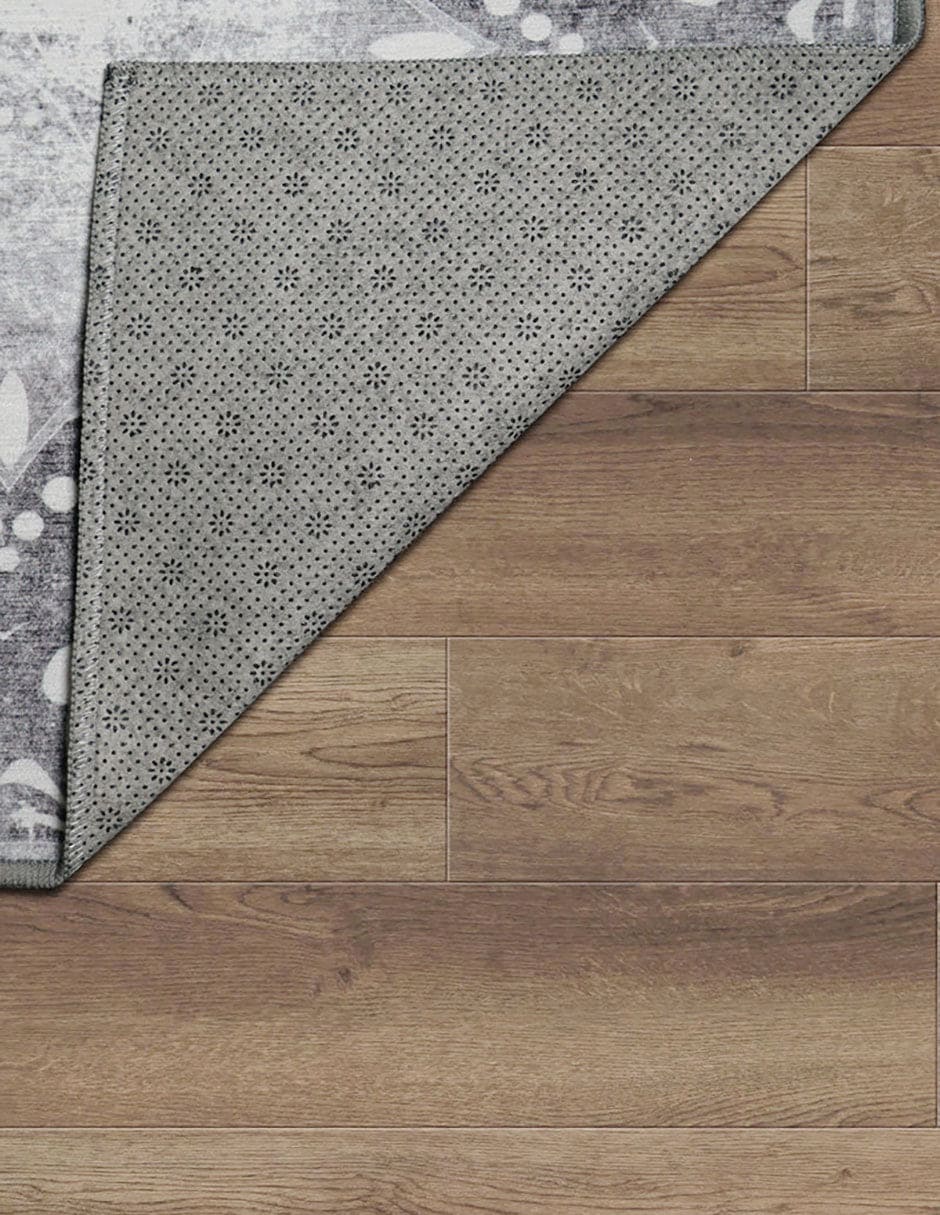 Tapete Decorativo Lavable Gris Bordeada Dardon