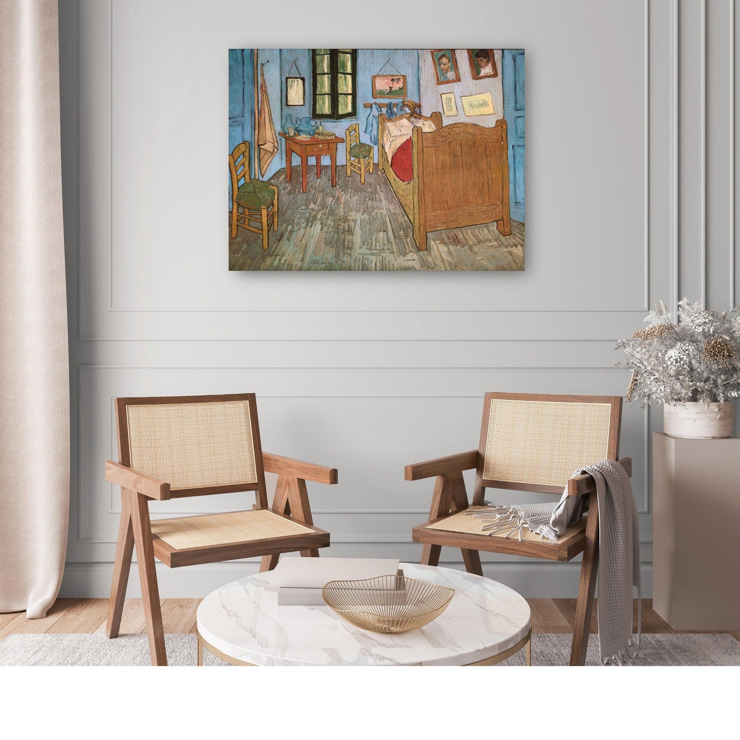 Van Gogh-Dormitorio en Arles - Portfolio Arts Group
