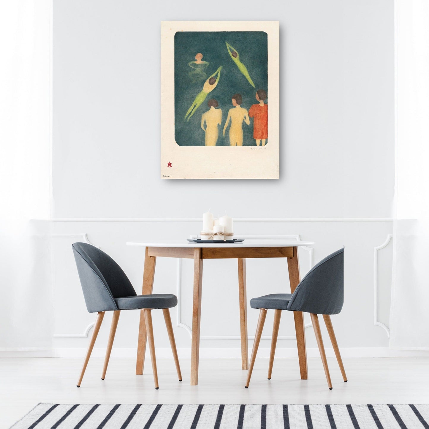 Niños bañándose (1896) - Edvard Munch