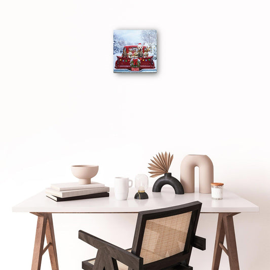 Puerta trasera navideña - CHRIS CONSANI