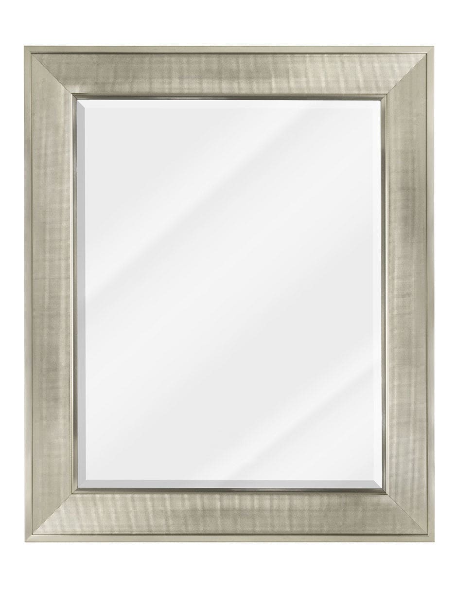 Espejo decorativo de pared con marco rectangular