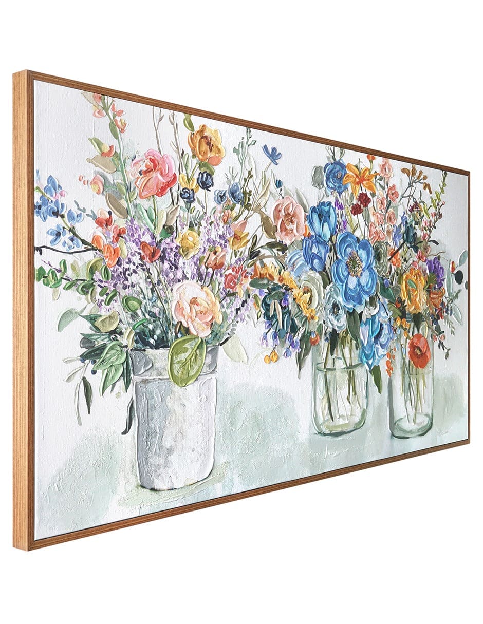 Exhibición En El Mercado De Flores - Carol Robinson