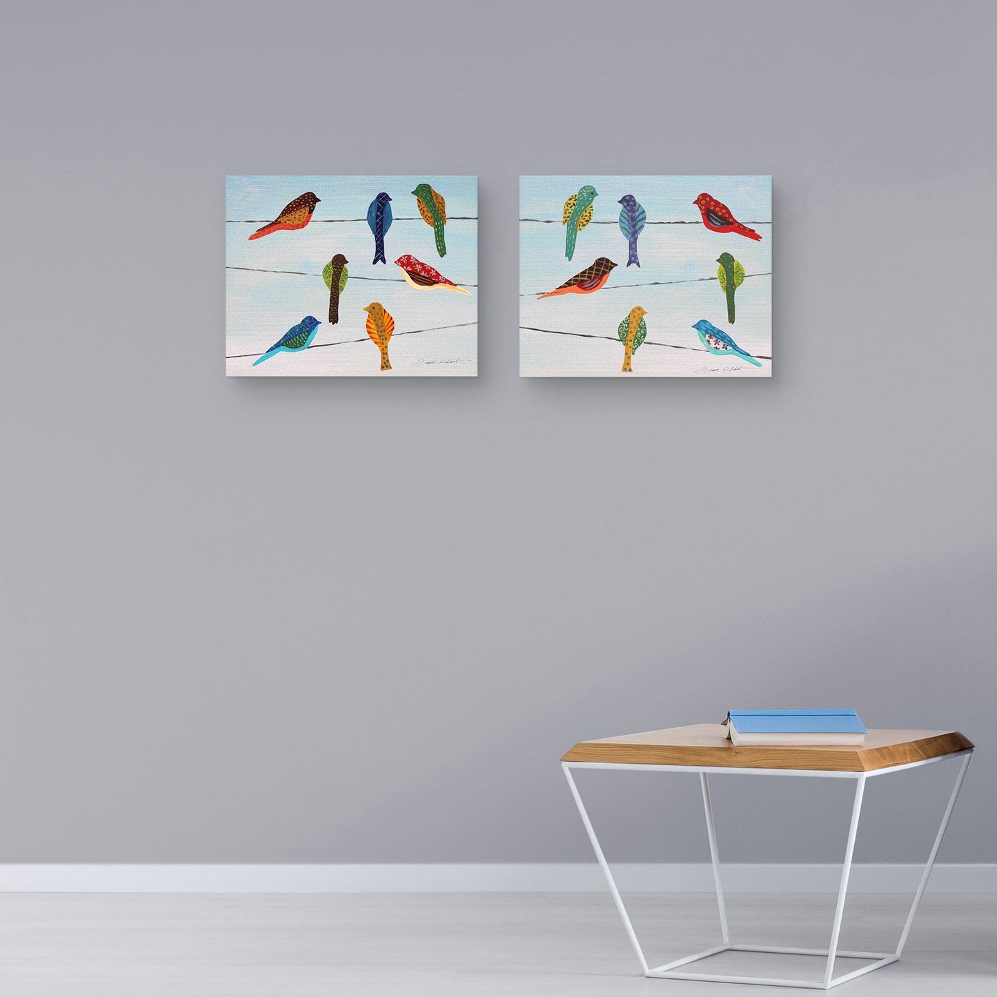 Pajaros en alambres - Jean Plout