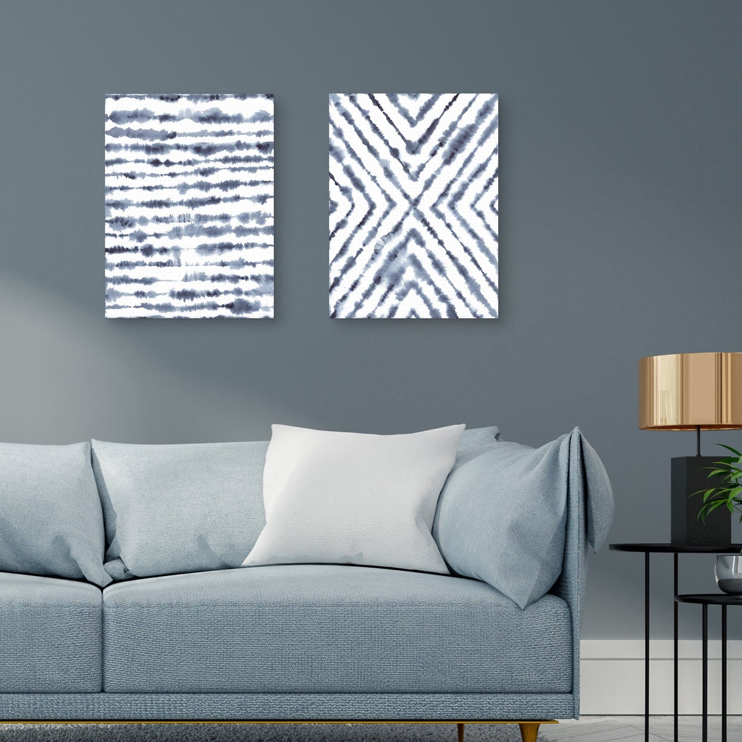 Shibori en azul - ML Studio