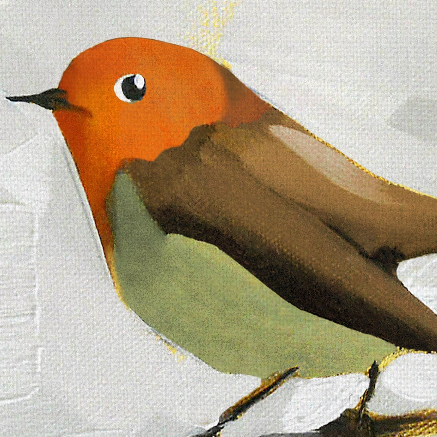 Pajaro azul III - Angela Moulton