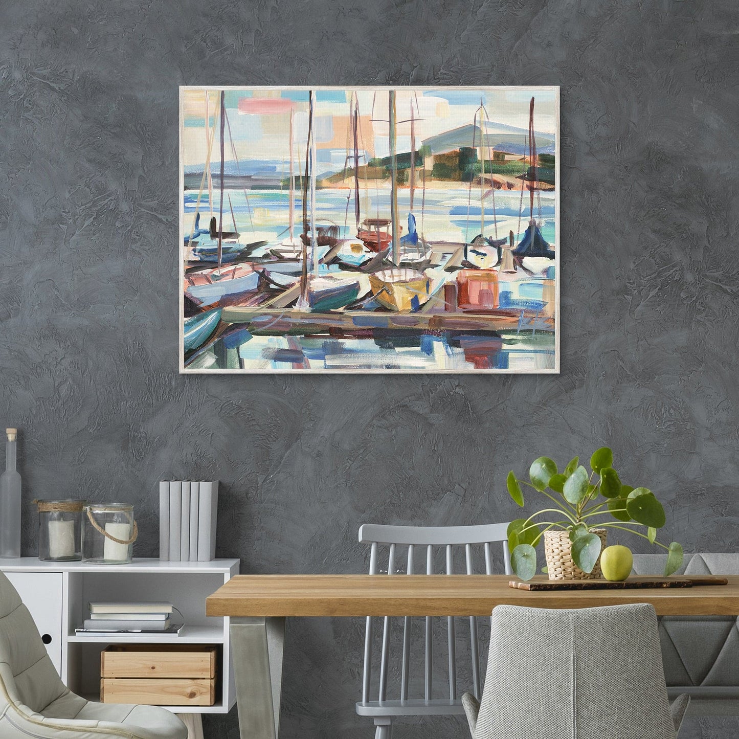 Colores del puerto - Brooke Borcherding