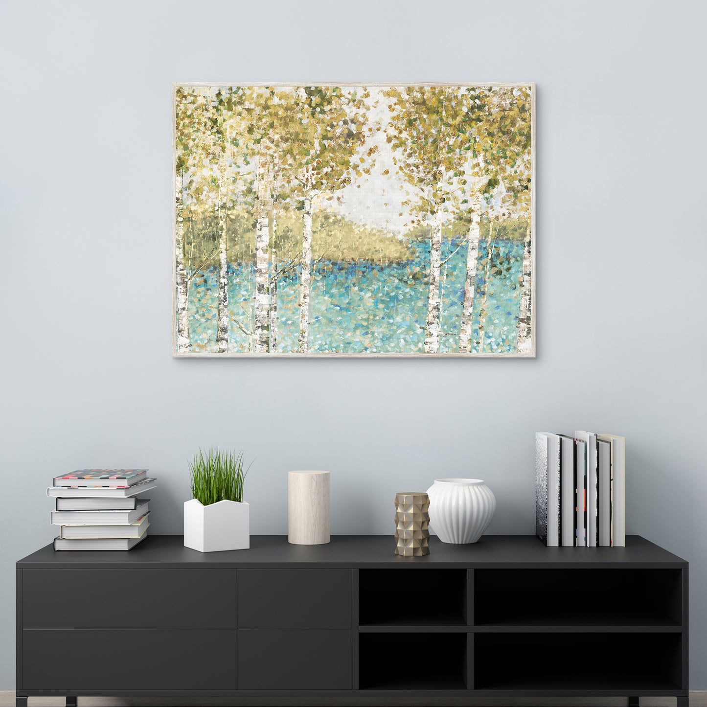 Abedules junto al lago - Carmen Dolce