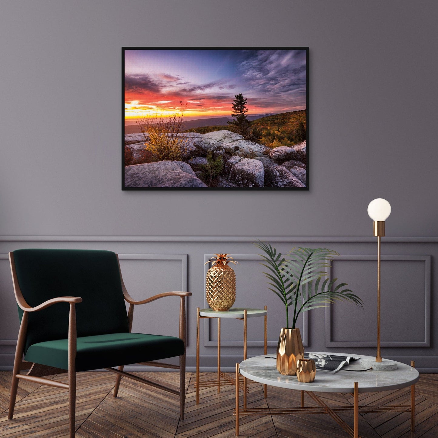 Amanecer en el desierto - Andy Amos