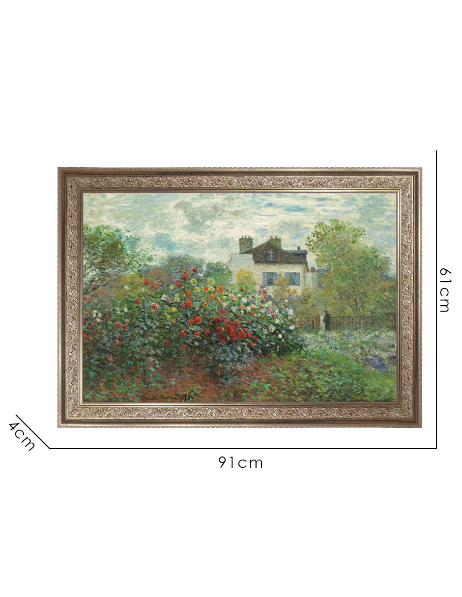 El Jardín del artista en Argenteuil - Claude Monet