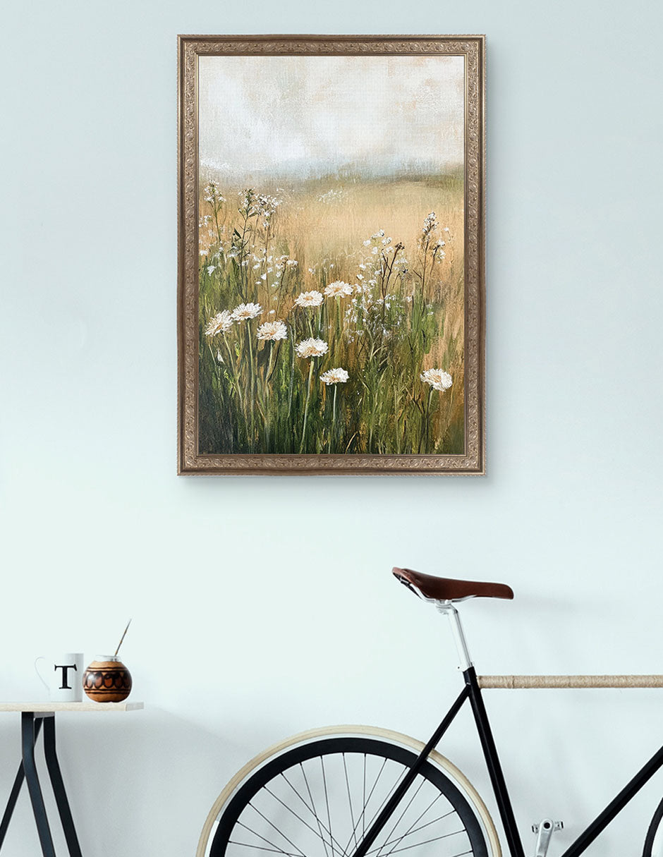 Unas Pocas Flores Blancas - Petals Prints Design