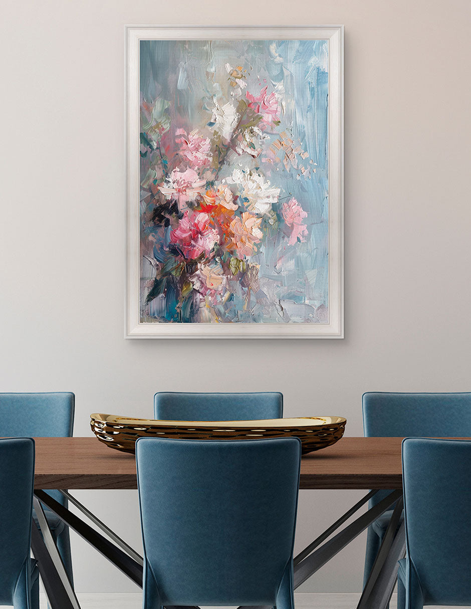 Ramo Rosa Abstracto - Petals Prints Design