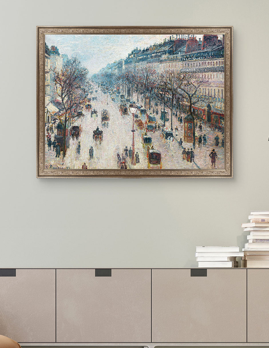 Boulevard Montmartre - Camille Pissarro