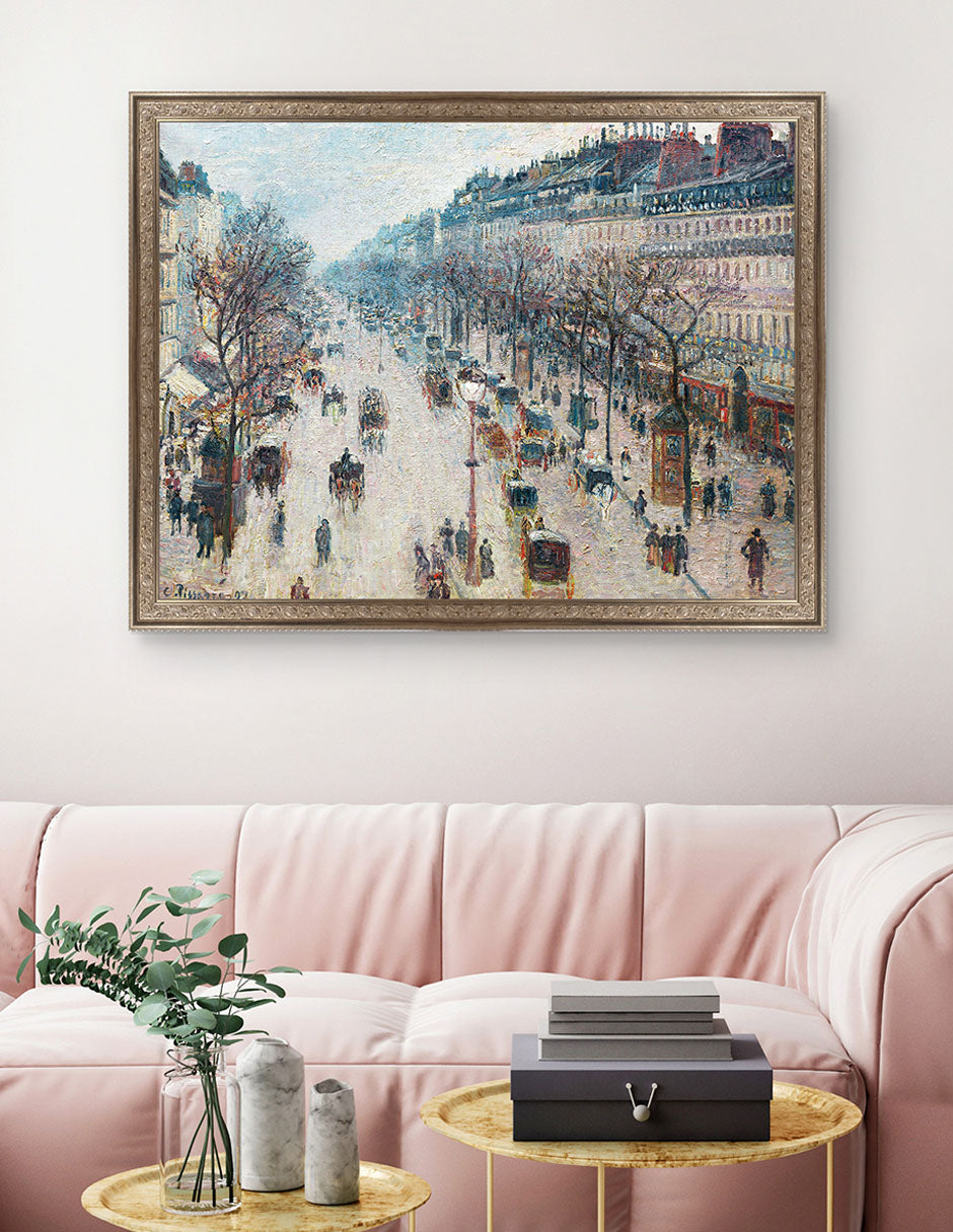 Boulevard Montmartre - Camille Pissarro