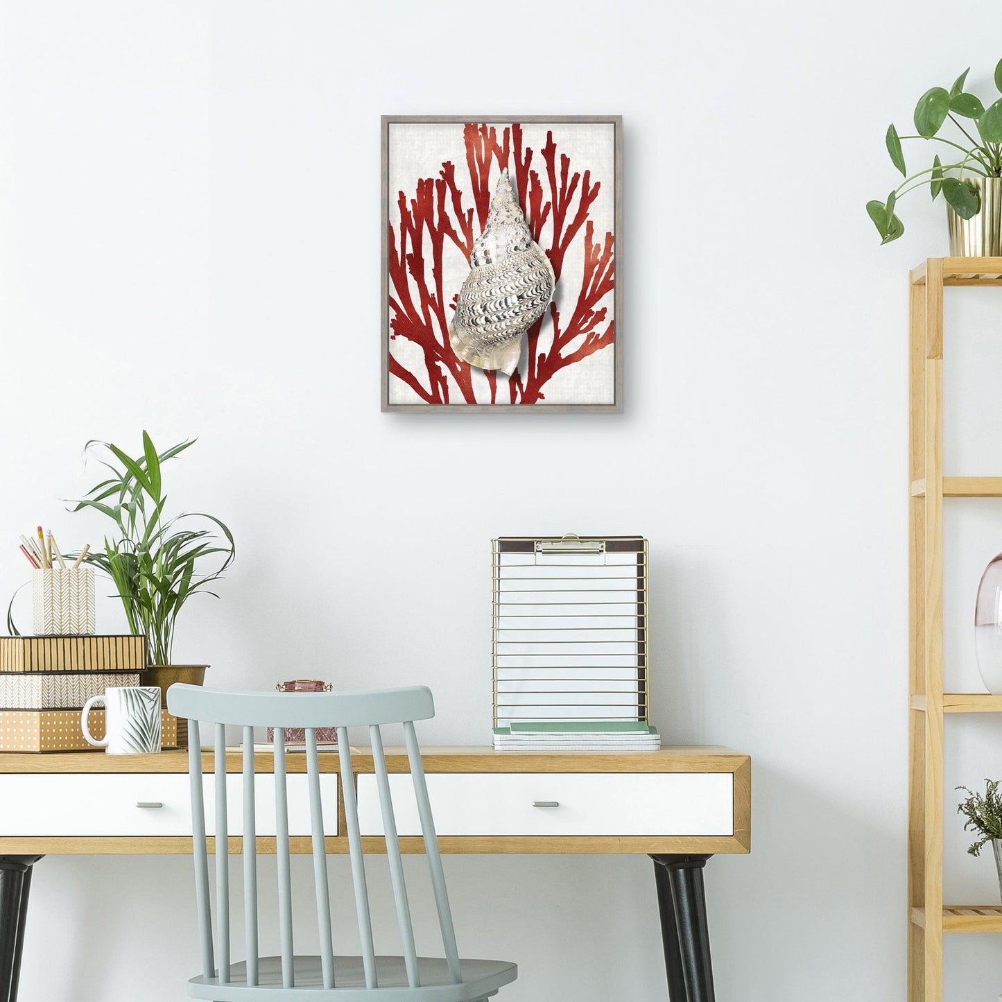 Concha Coral Rojo - Caroline Kelly