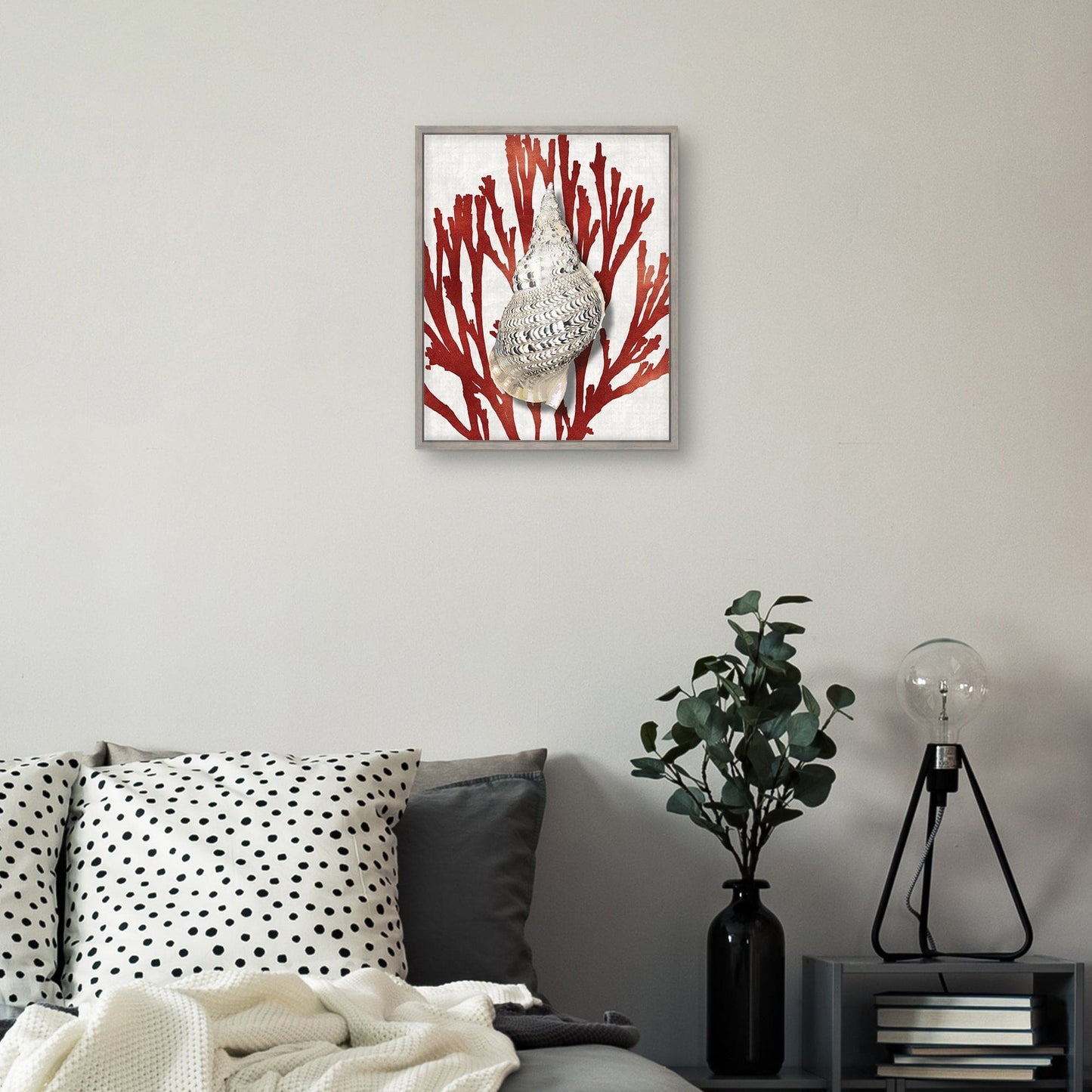Concha Coral Rojo - Caroline Kelly