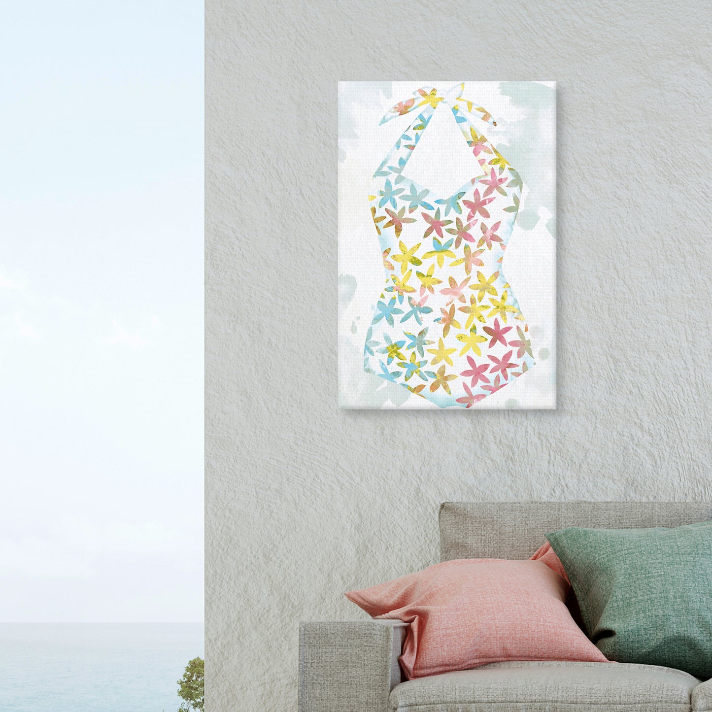 Traje de baño tropical III - Tania Bello