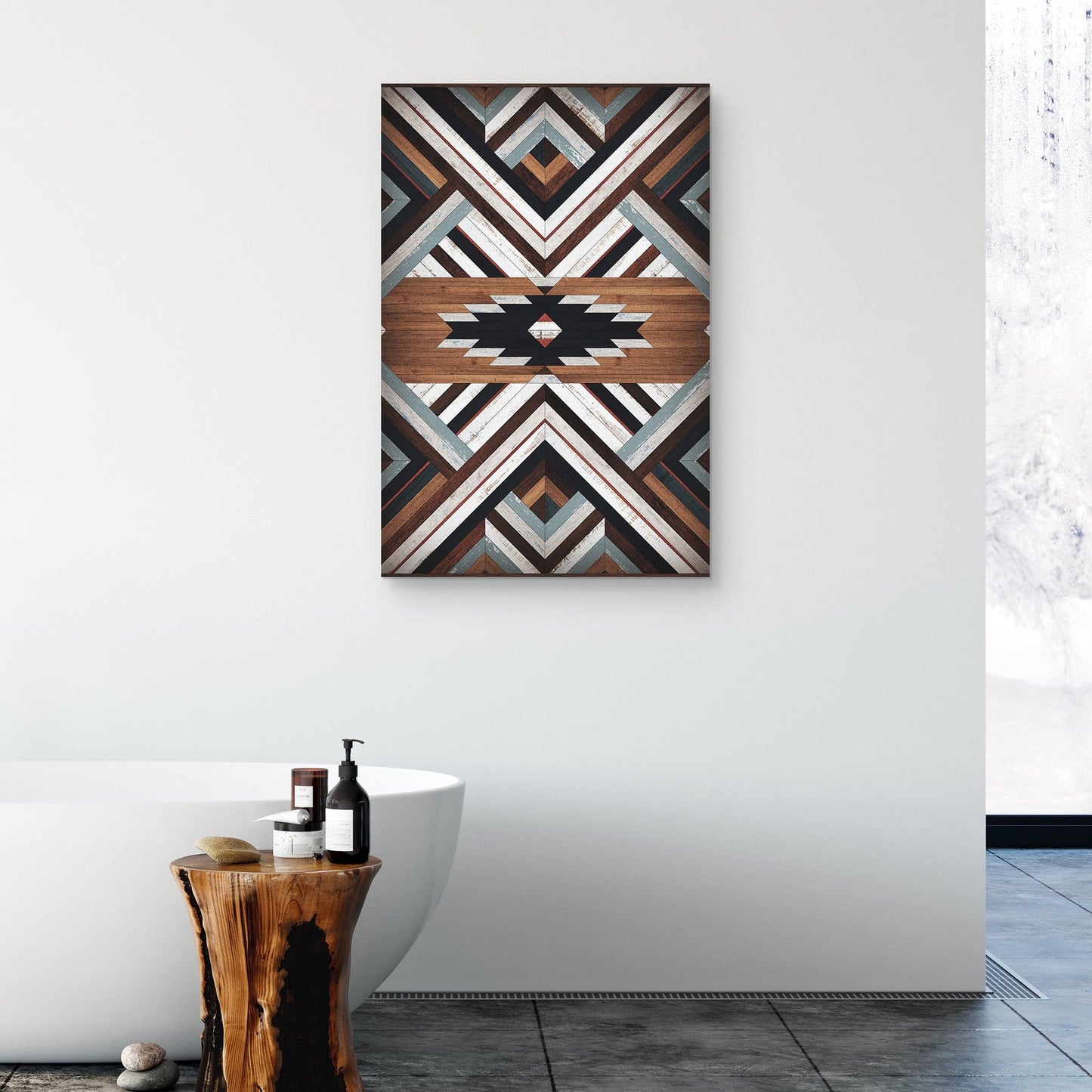 Patron de madera tribal - Belle Maison