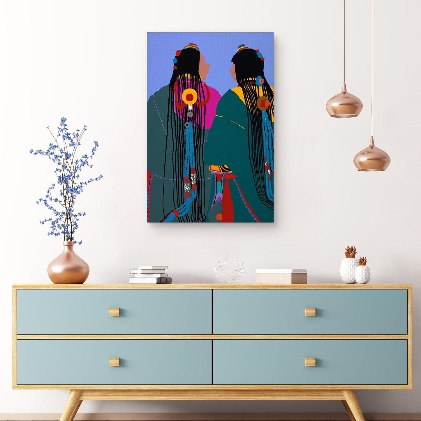 Mujeres tibetanas - Synthia SAINT JAMES