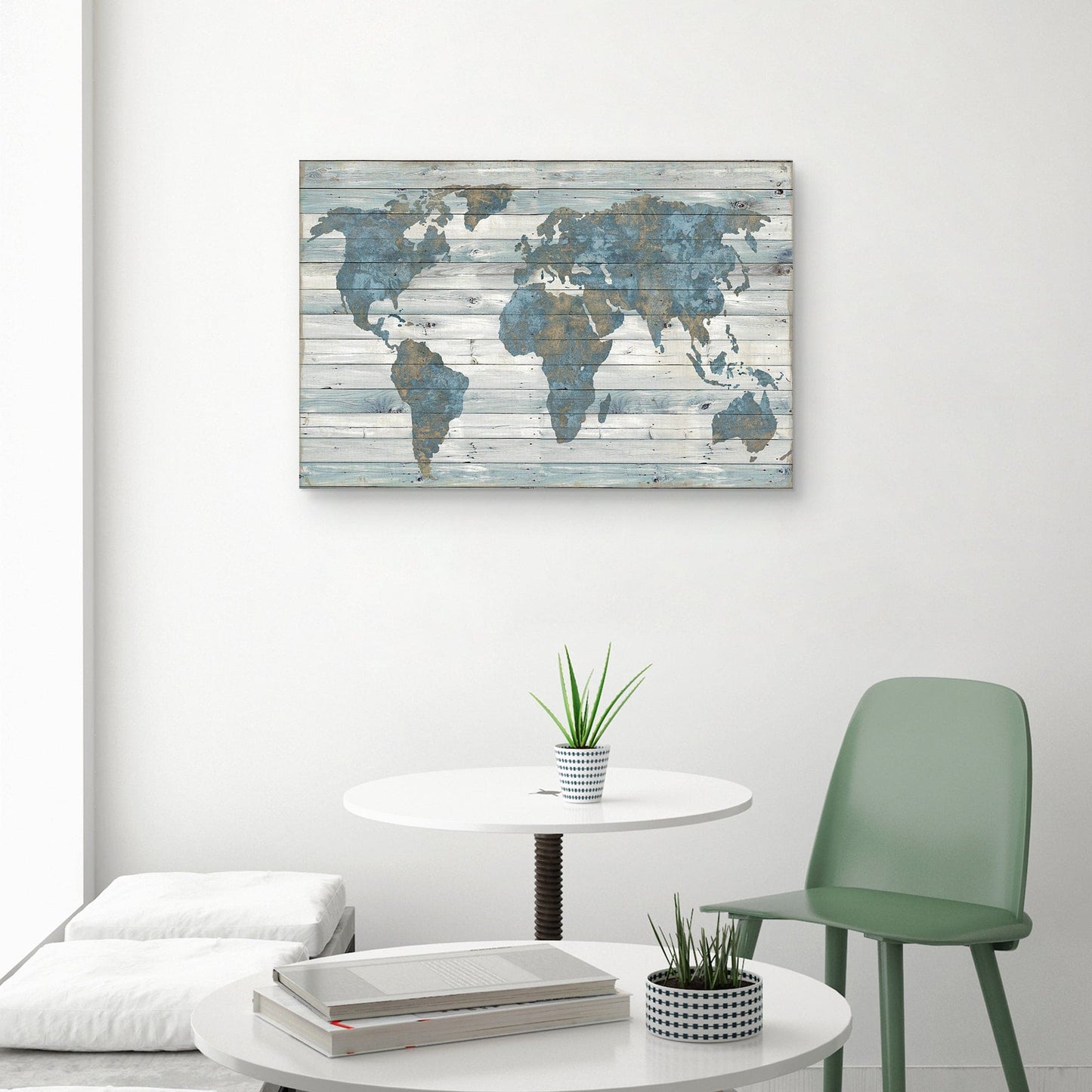 Mundo sobre madera - Jamie MacDowell