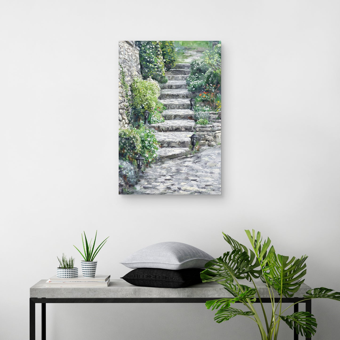 Escalones del jardín - Studio Arts
