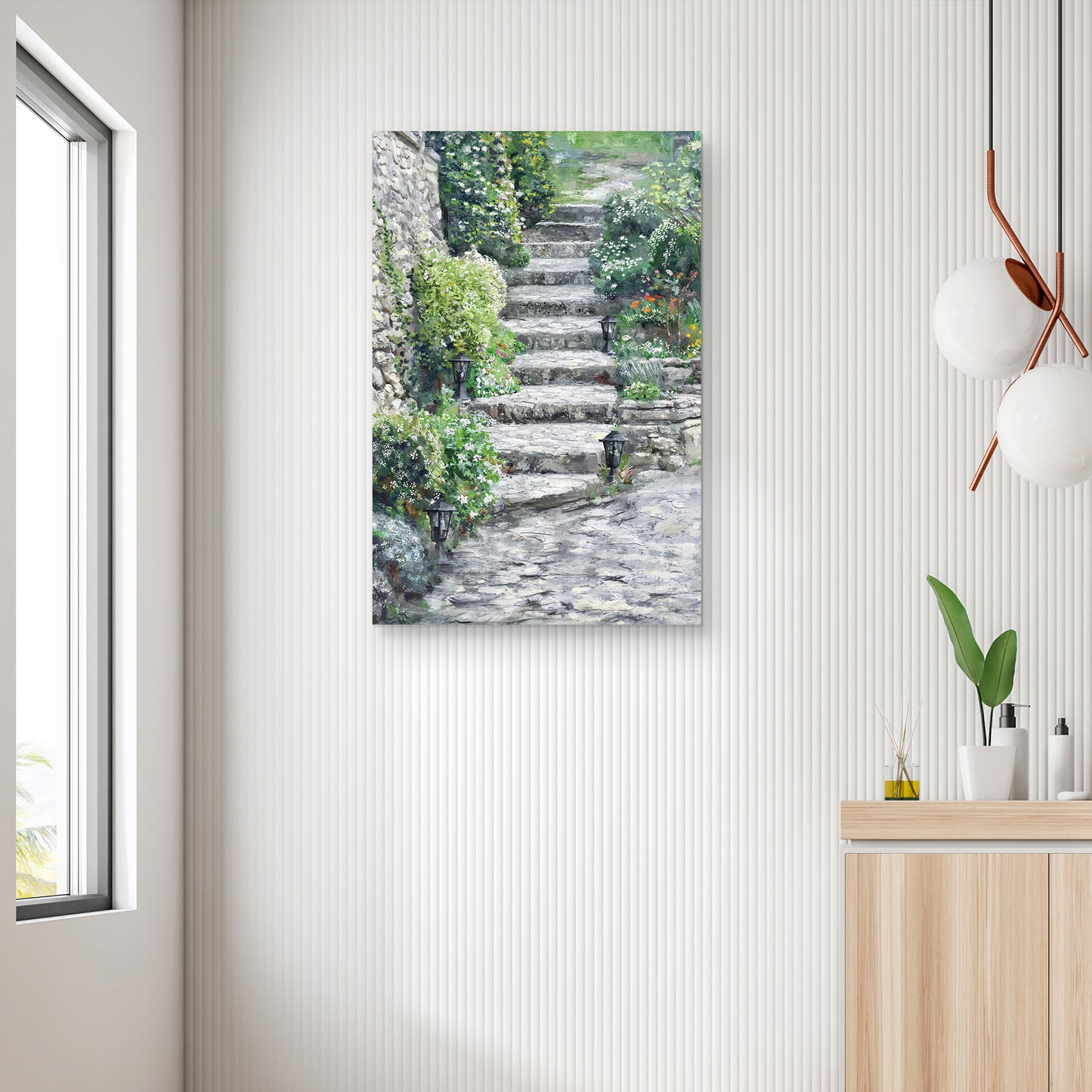 Escalones del jardín - Studio Arts