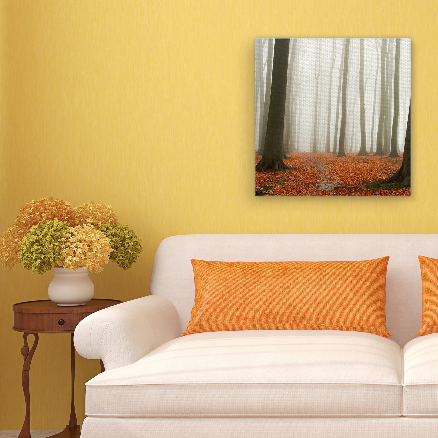 Suelo del bosque de otoño - PhotoINC Studio