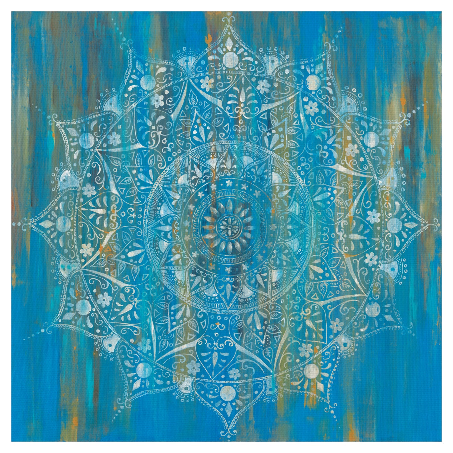 Indigo Mandala - Willowbrook Fine Art