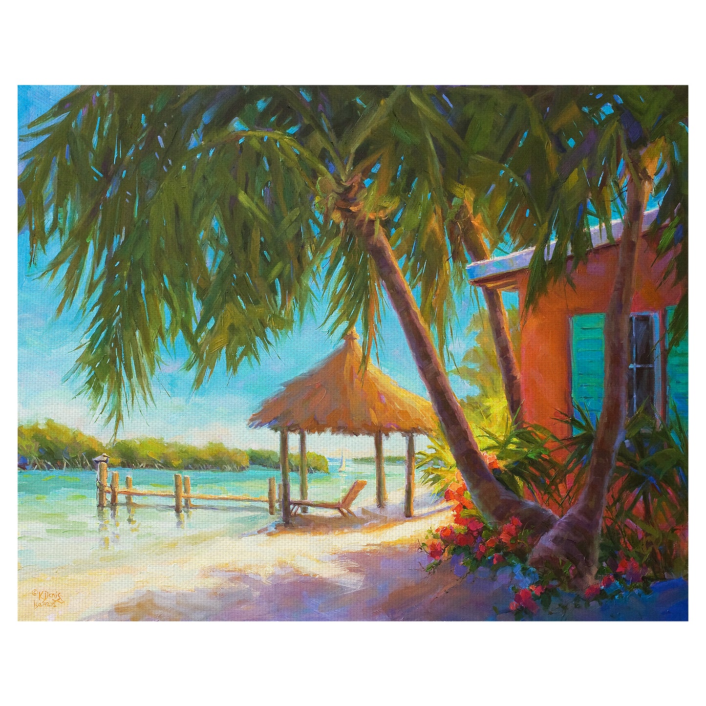 Un dia en el paraiso brillante - Kathleen Denis