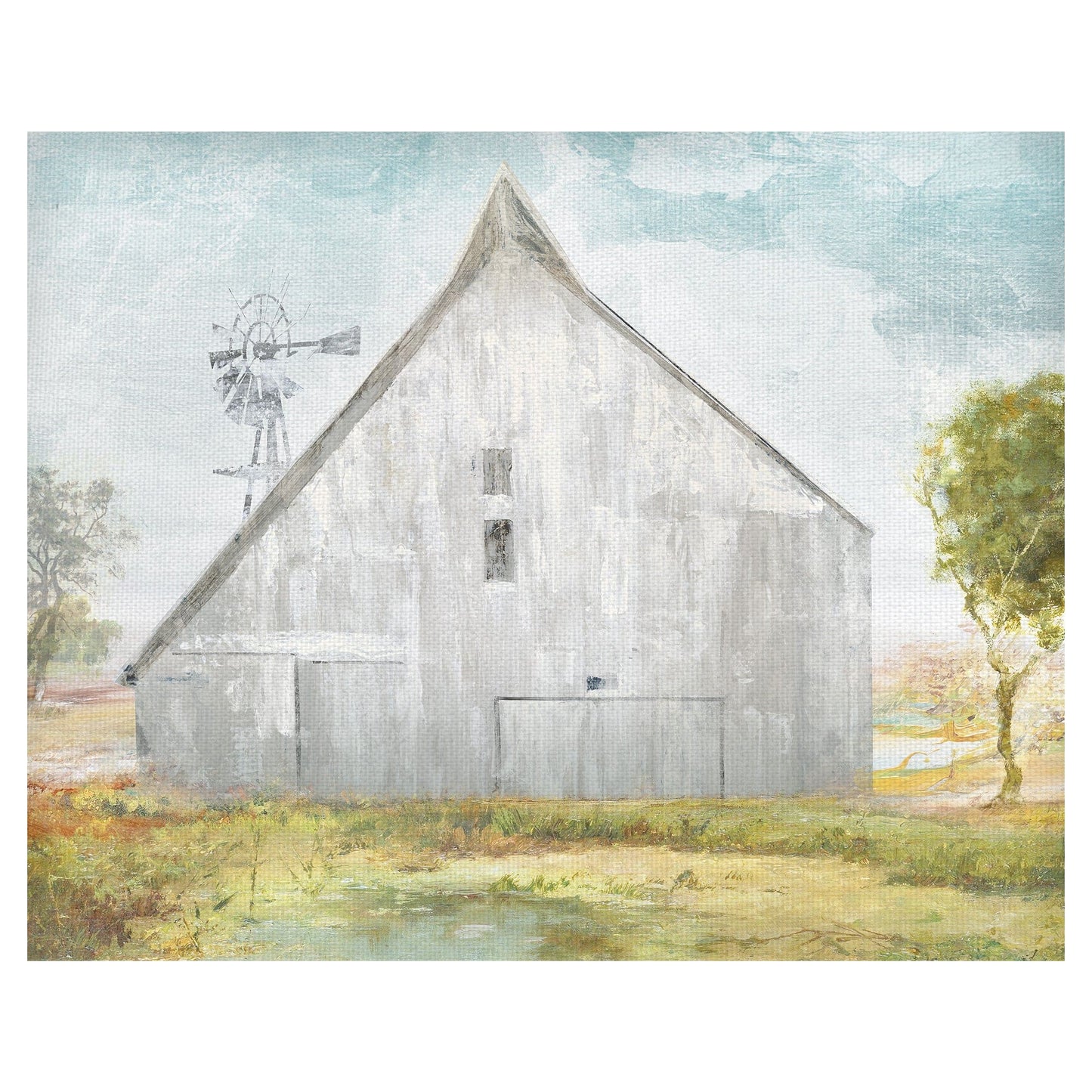 Gran granero gris - Willowbrook Fine Art
