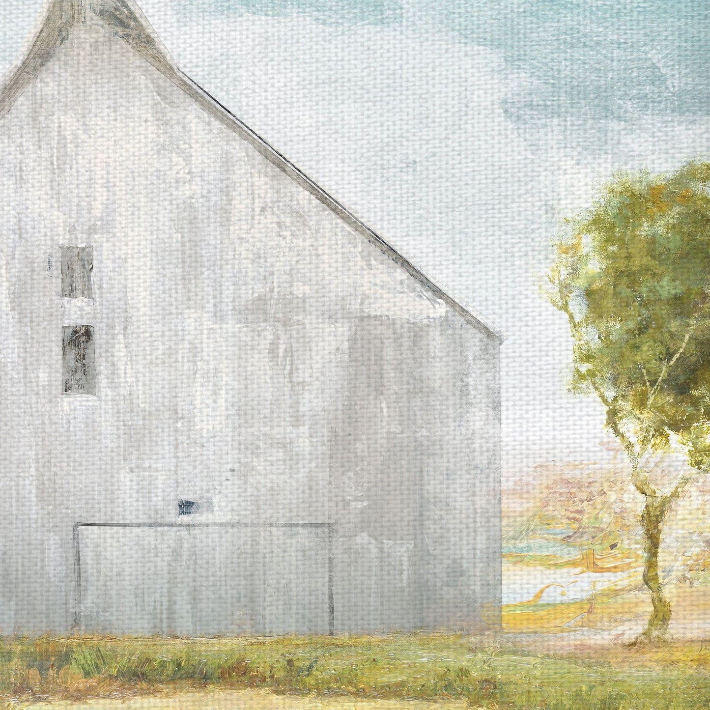 Gran granero gris - Willowbrook Fine Art