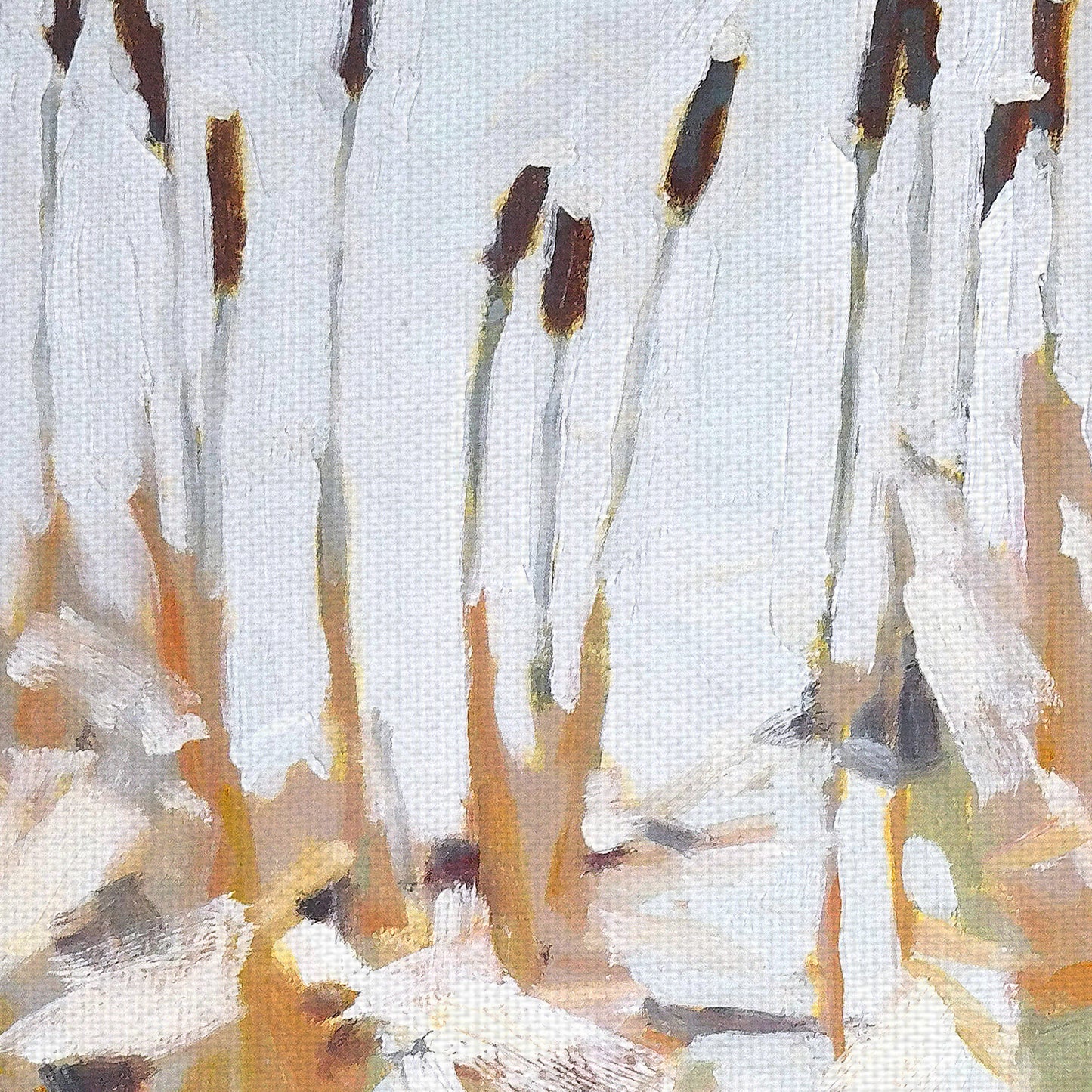 Totoras y hielo - Julia Sutliff