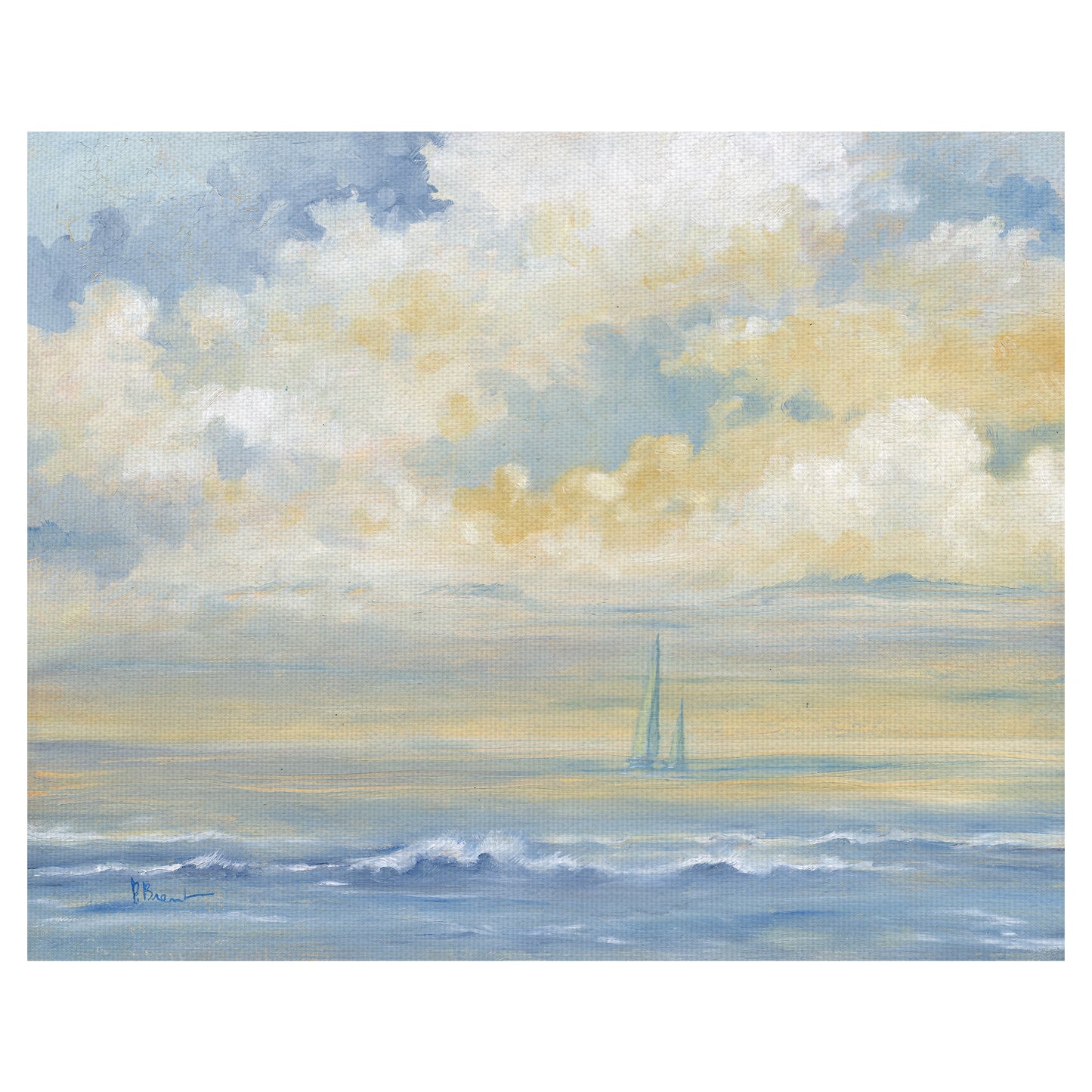Vela matutina brumosa - Paul Brent