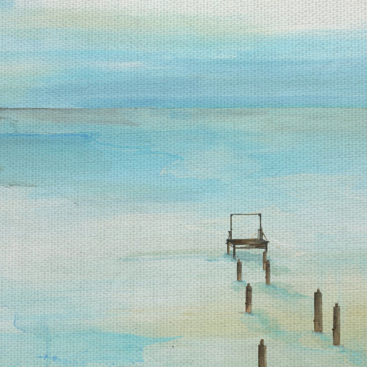 Muelle de niebla - Allyson Fukushima