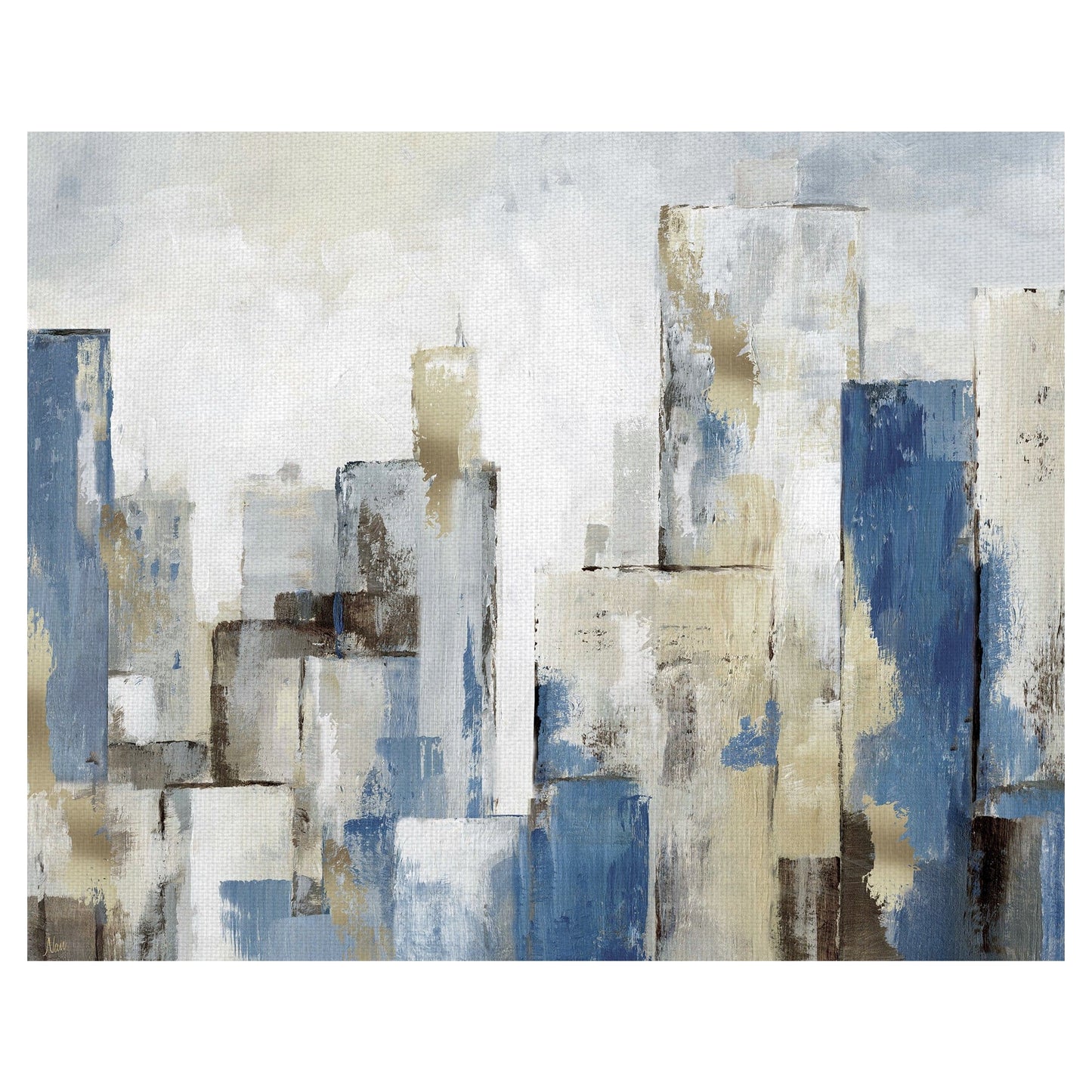 Azul de la ciudad II Luz - Nan