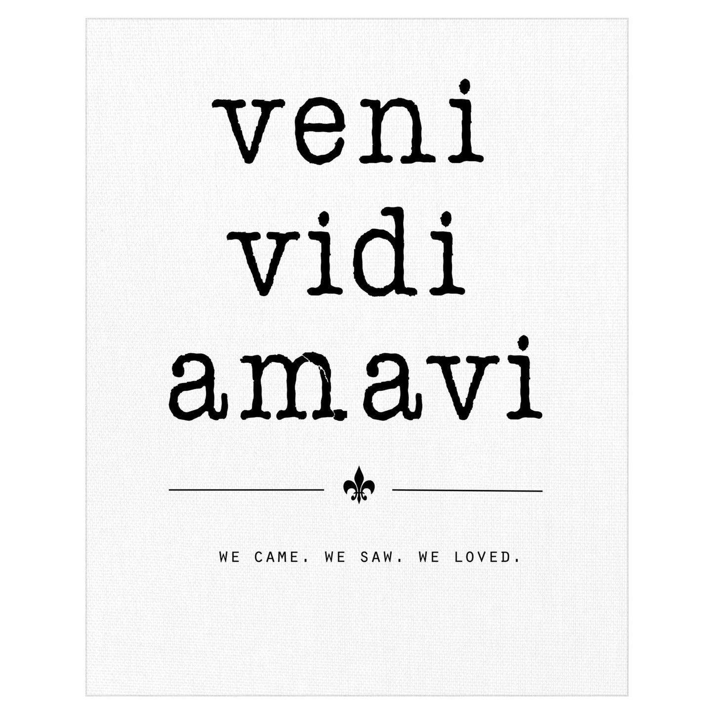Veni Vidi Amavi - Jan Weiss