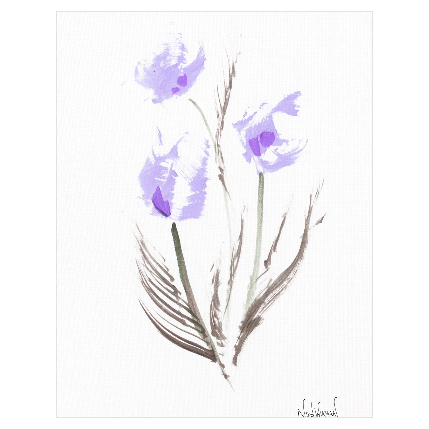 Primavera Floral V Purpura - Nikol Wikman