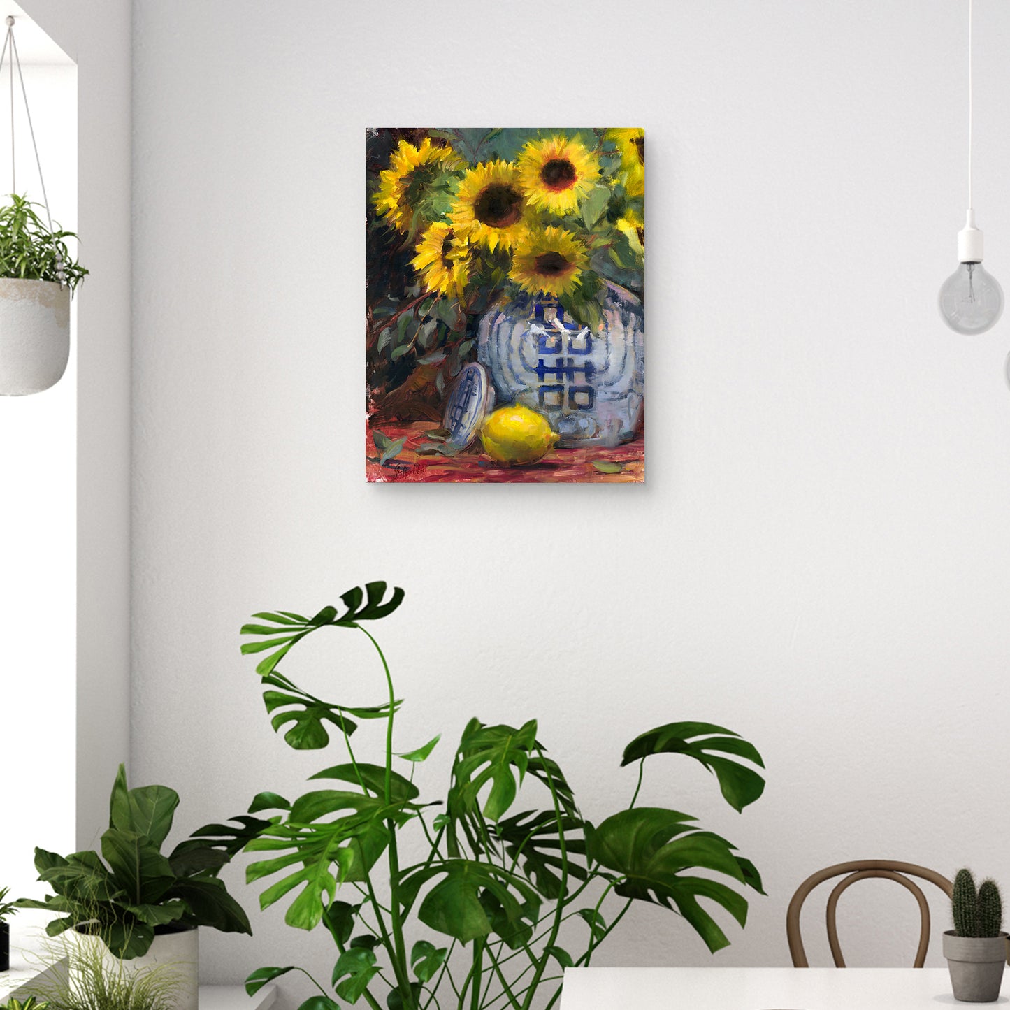 Bodegón de girasoles - Geoff Allen
