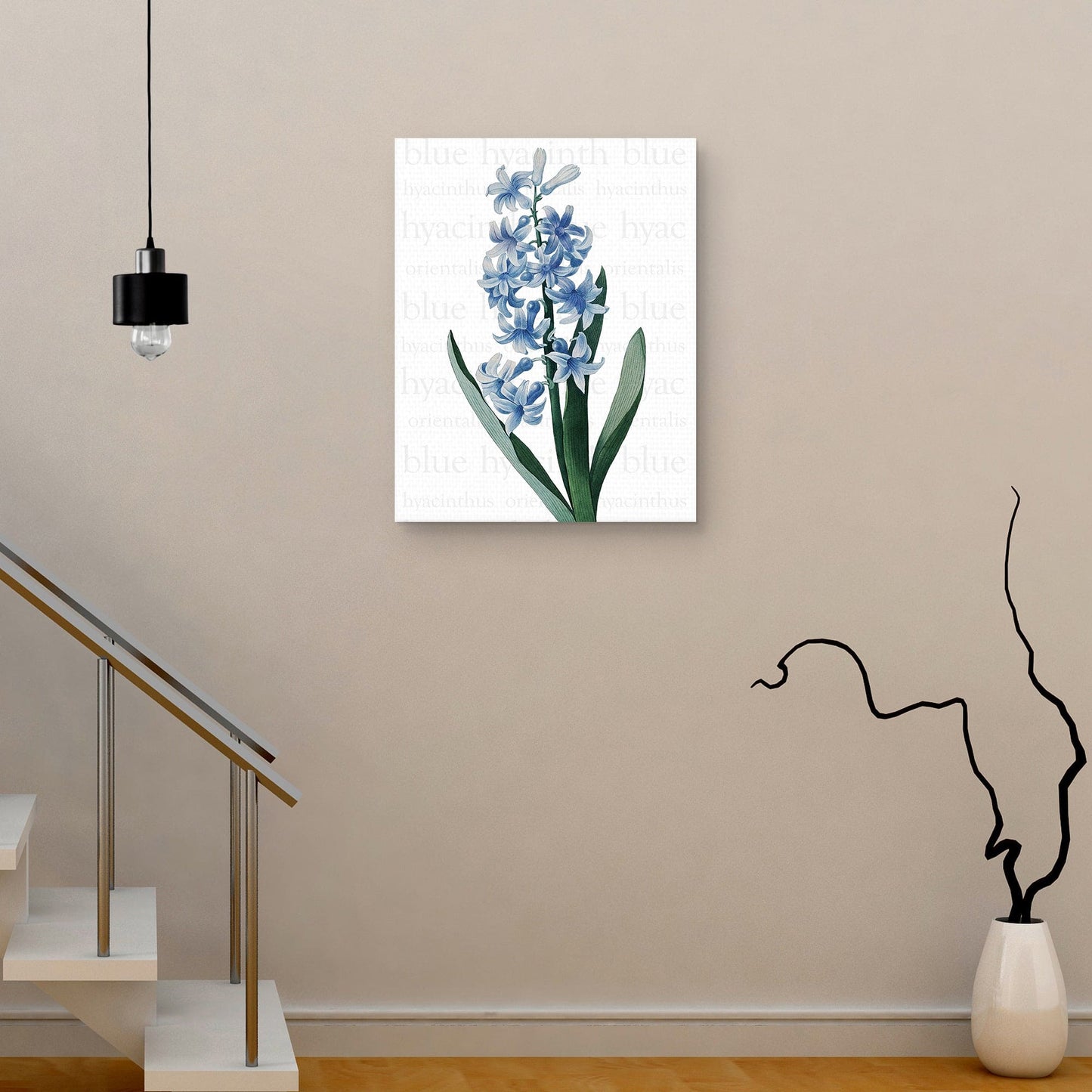 Texto del jacinto azul - Design Lab
