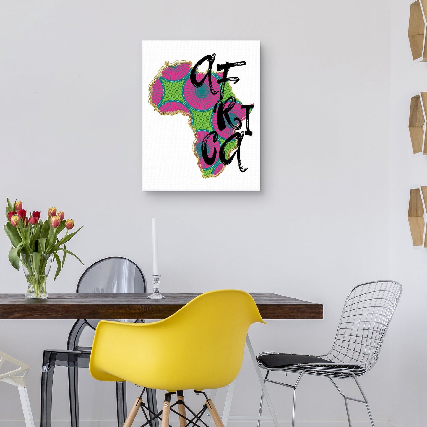 Mapa afro - Nikki Chu