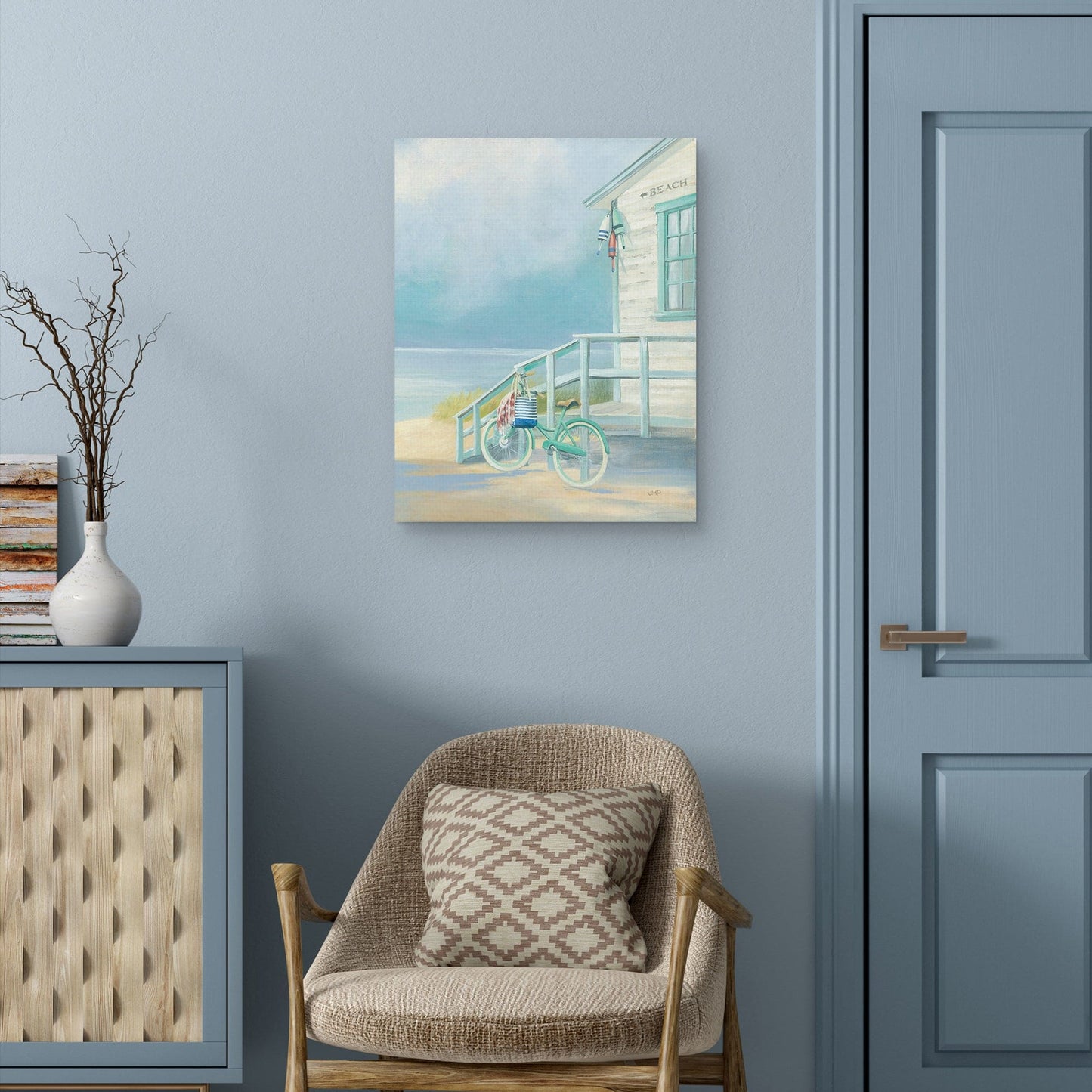 Paseo matutino a la playa - Julia Purinton