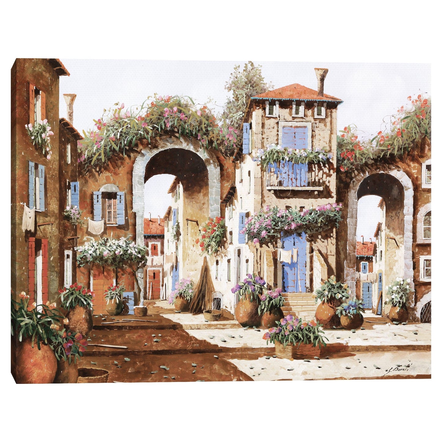 Arcos en el pueblo blando - Guido Borelli