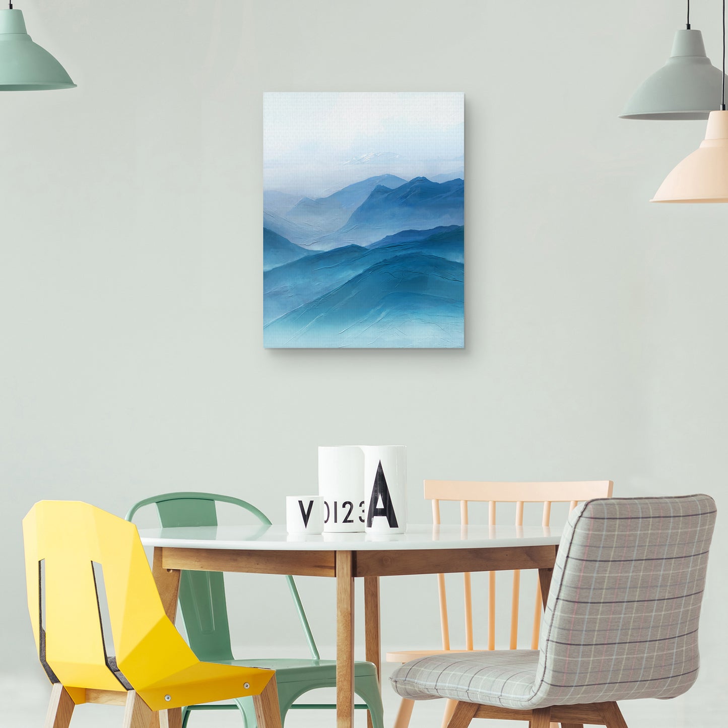 Azules brumosos - Studio Arts