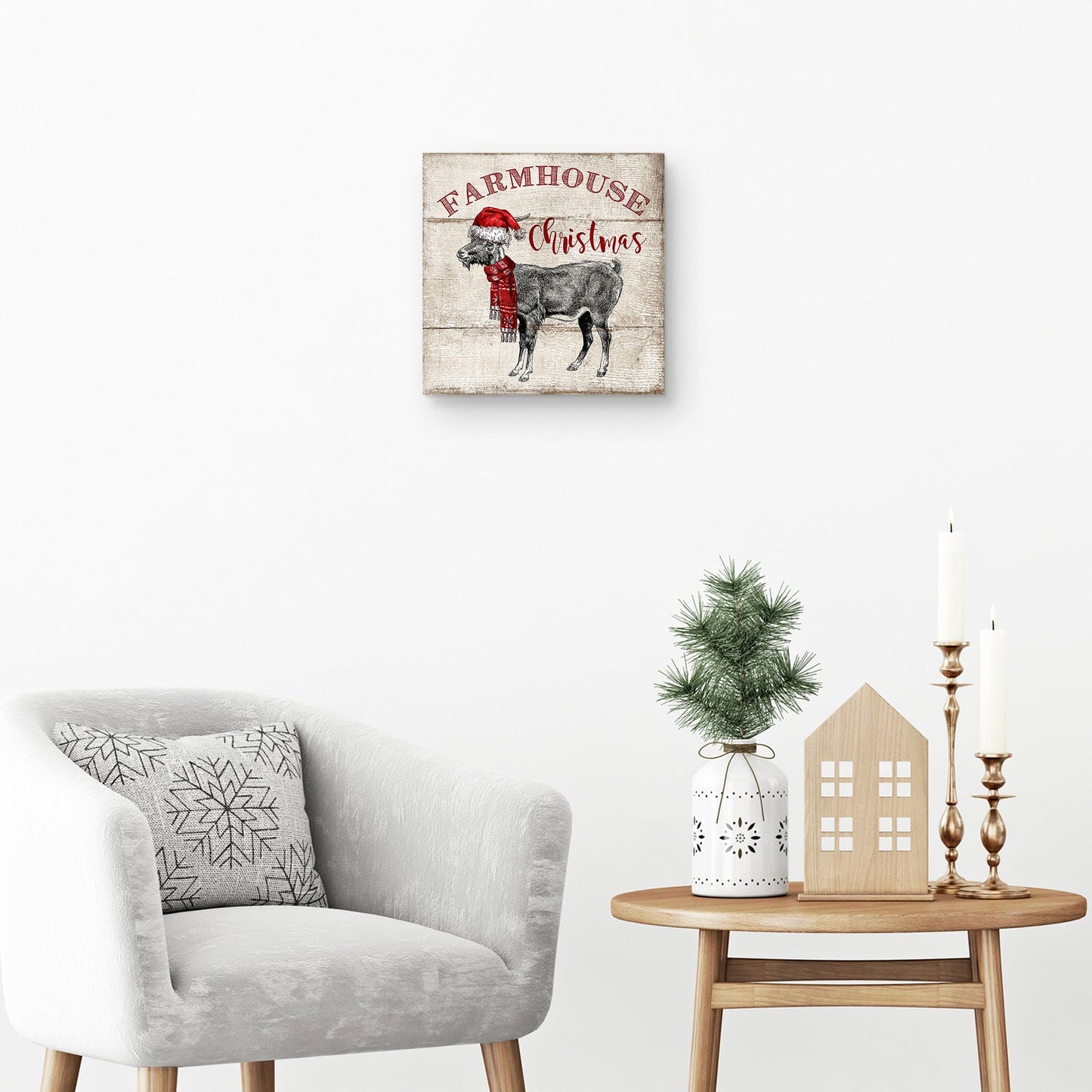 Granja Cabra de Navidad - Deborah Bown