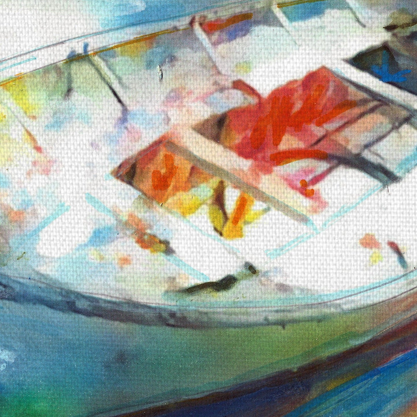 Barco de pesca en el muelle - Freeman Newport