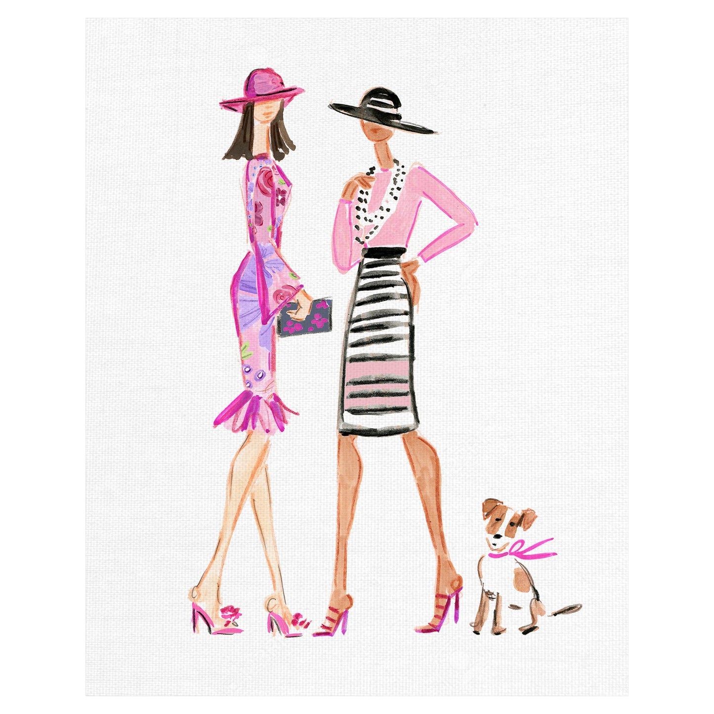 Chicas con sombreros - Beth Briggs